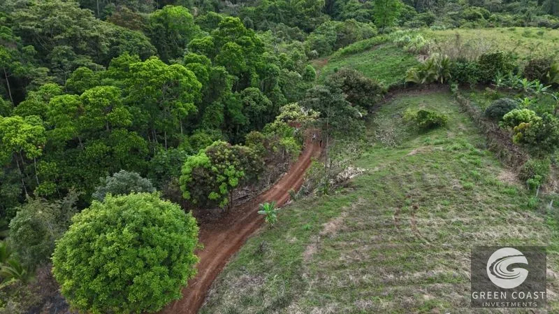 La Fortuna Mountain-View Lot with Natural Creek & Fruit Trees – 6,395 m² — view 5, La Fortuna, San Carlos, Costa Rica
