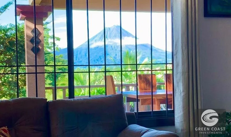 Furnished 2-Home Estate with Arenal Volcano Views, Gardens & Vanilla Grove near La Fortuna — view 5, La Fortuna, San Carlos, Costa Rica
