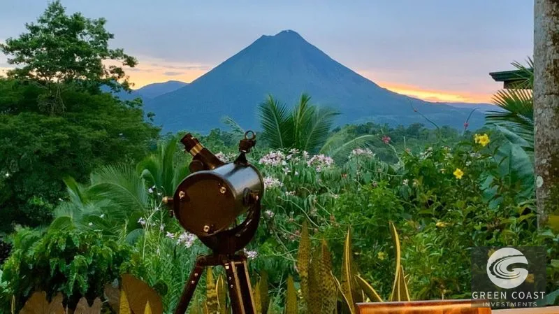 Furnished 2-Home Estate with Arenal Volcano Views, Gardens & Vanilla Grove near La Fortuna — view 7, La Fortuna, San Carlos, Costa Rica