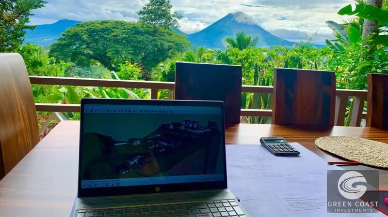 Furnished 2-Home Estate with Arenal Volcano Views, Gardens & Vanilla Grove near La Fortuna — view 13, La Fortuna, San Carlos, Costa Rica