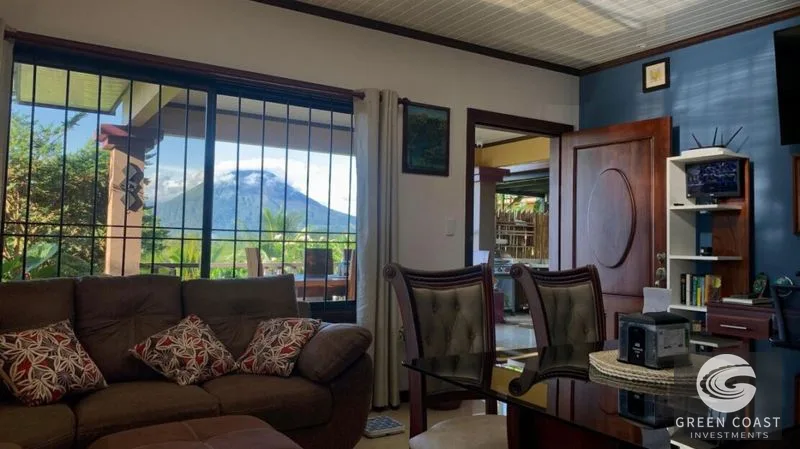 Furnished 2-Home Estate with Arenal Volcano Views, Gardens & Vanilla Grove near La Fortuna — view 15, La Fortuna, San Carlos, Costa Rica