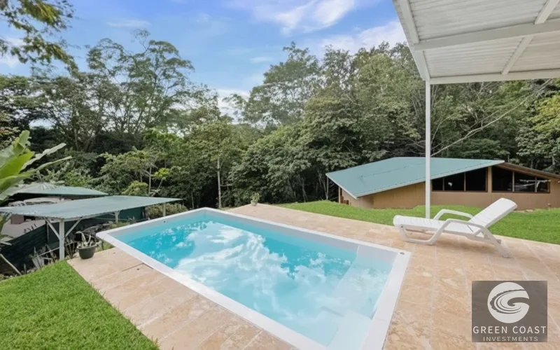 Punta Uva Jungle Studio with Massive Expansion Lot & Wildlife Views — view 4, Cahuita, Talamanca, Costa Rica