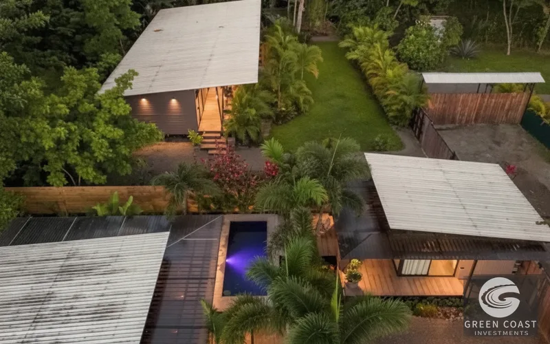 Modern Playa Negra Villa with Private Pool: Turnkey 2BR Beachside Retreat — view 1, Cahuita, Talamanca, Costa Rica