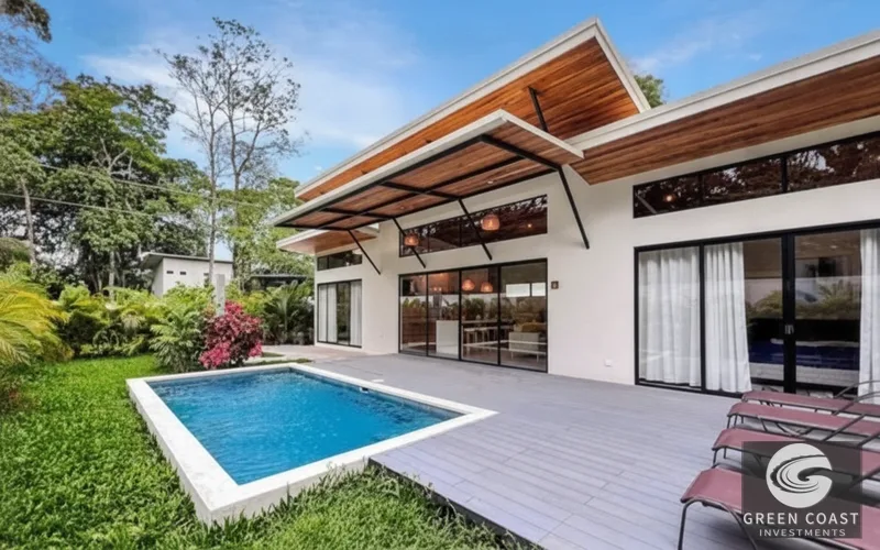 Modern Playa Negra Villa with Private Pool: Turnkey 2BR Beachside Retreat — view 4, Cahuita, Talamanca, Costa Rica