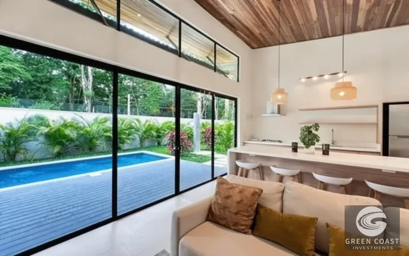Modern Playa Negra Villa with Private Pool: Turnkey 2BR Beachside Retreat — view 5, Cahuita, Talamanca, Costa Rica