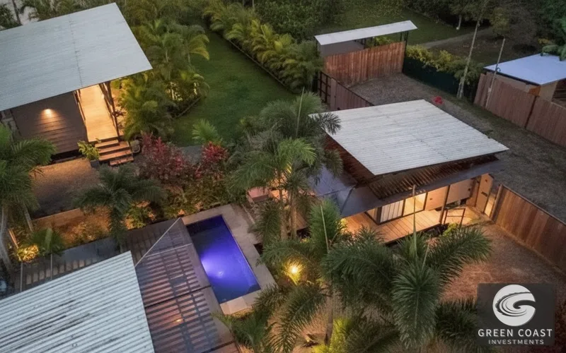 4-Bed Ocean View Oasis with Pool & Lush Gardens in Playa Negra — view 2, Cahuita, Talamanca, Costa Rica