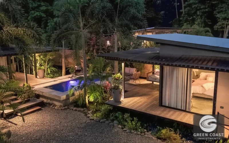 4-Bed Ocean View Oasis with Pool & Lush Gardens in Playa Negra — view 3, Cahuita, Talamanca, Costa Rica