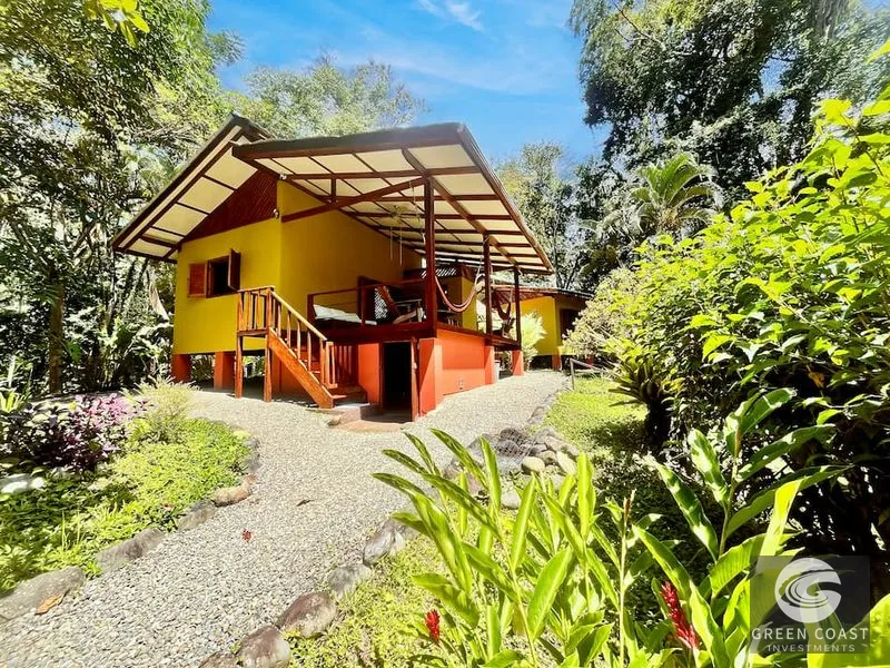 6-Acre Jungle Sanctuary with 2 Homes, Pool & Ocean Views — view 1, Cahuita, Talamanca, Costa Rica