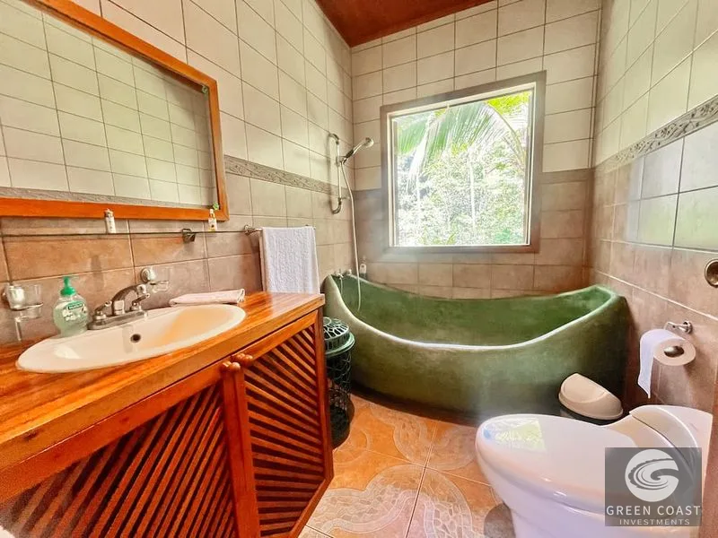6-Acre Jungle Sanctuary with 2 Homes, Pool & Ocean Views — view 3, Cahuita, Talamanca, Costa Rica