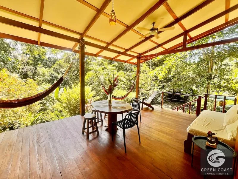 6-Acre Jungle Sanctuary with 2 Homes, Pool & Ocean Views — view 15, Cahuita, Talamanca, Costa Rica