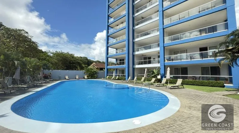 Jaco Beachfront Ground-Floor Luxury Condo | Breakwater Point Oceanfront Living — view 1, Jacó, Costa Rica