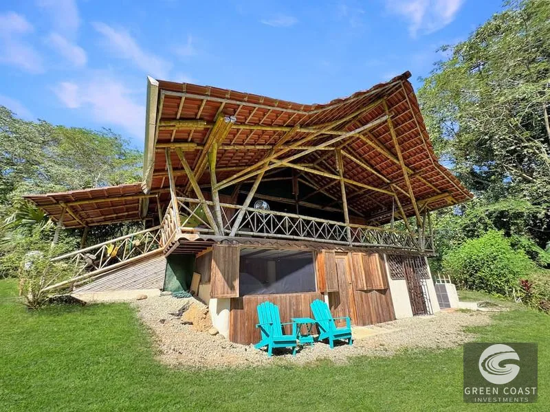 3-Bed Bamboo Eco-Home with Ocean Views & Permaculture Farm in Gated Cahuita Community — view 12, Cahuita, Talamanca, Costa Rica