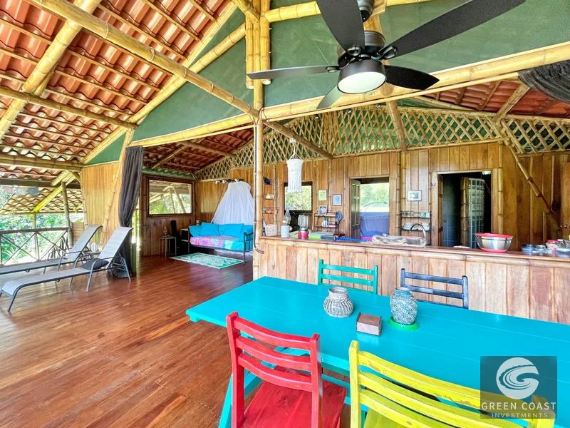 3-Bed Bamboo Eco-Home with Ocean Views & Permaculture Farm in Gated Cahuita Community — view 14, Cahuita, Talamanca, Costa Rica