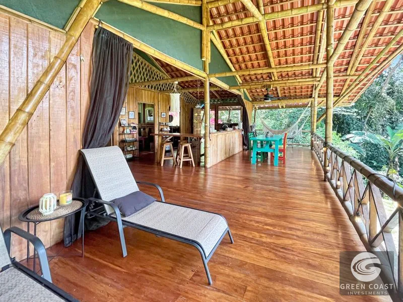 3-Bed Bamboo Eco-Home with Ocean Views & Permaculture Farm in Gated Cahuita Community — view 15, Cahuita, Talamanca, Costa Rica