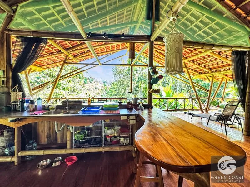 3-Bed Bamboo Eco-Home with Ocean Views & Permaculture Farm in Gated Cahuita Community — view 24, Cahuita, Talamanca, Costa Rica