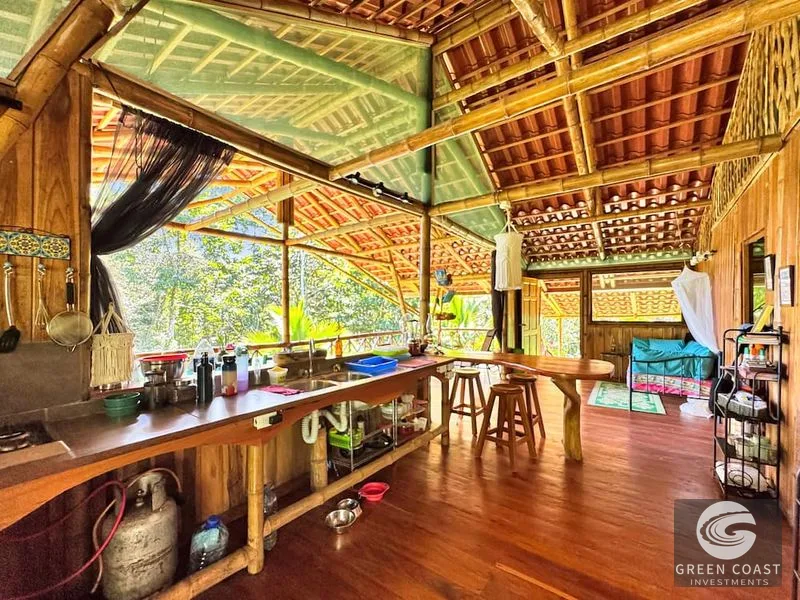 3-Bed Bamboo Eco-Home with Ocean Views & Permaculture Farm in Gated Cahuita Community — view 25, Cahuita, Talamanca, Costa Rica