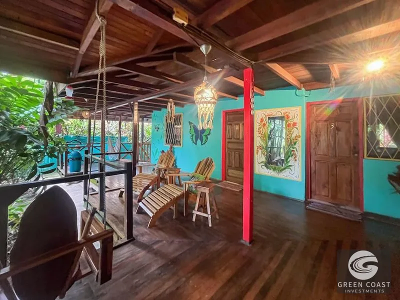 Turnkey 5-Bed Caribbean B&B Near Beach – Cahuita Income Property — view 2, Cahuita, Talamanca, Costa Rica