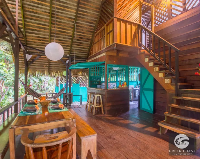 Cocles Jungle Lodge: 3 Turnkey Rental Cabins Just Steps from the Beach — view 10, Cocles, Cocles, Costa Rica