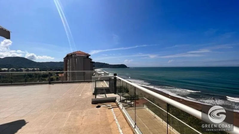 Jaco Beach Oceanfront Penthouse: Customizable 4-Bed Luxury Oasis with Private Rooftop — view 3, Jacó, Costa Rica