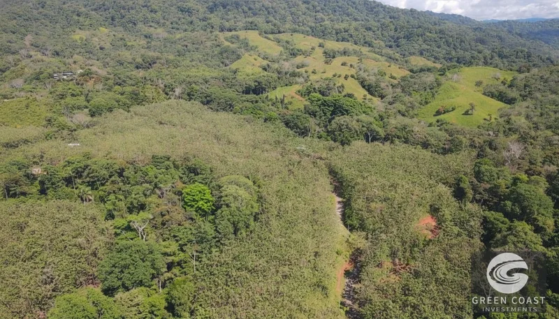 Build-Ready 1.2-Acre Mountain Stream Lot Near Matapalo Beach — view 3, Savegre, Quepos, Costa Rica