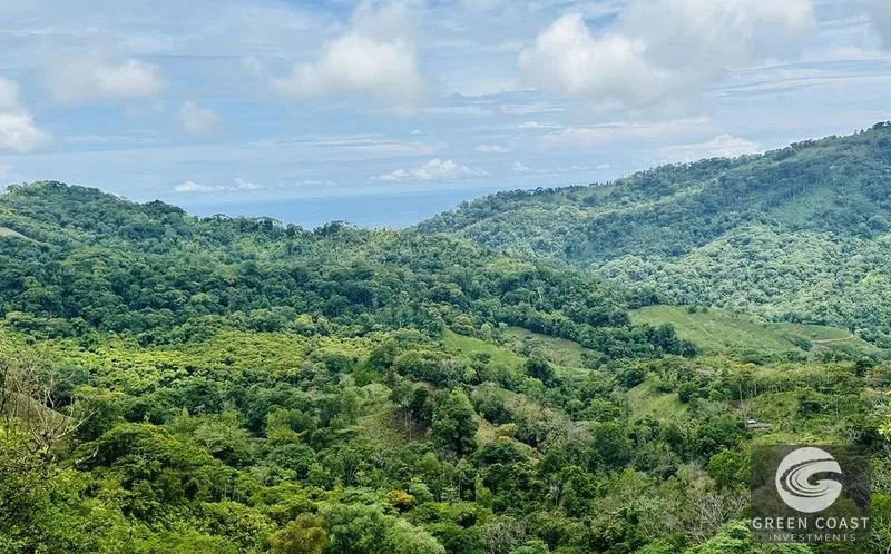 179-Acre Rainforest Ridge Lot with Panoramic Ocean & Mountain Views in Hatillo — view 14, Quepos, Costa Rica