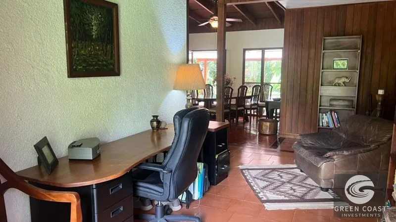 25-Acre Jungle Sanctuary near Manuel Antonio with Main House, Guest Cottage & Pool — view 4, Dominical, Osa, Costa Rica