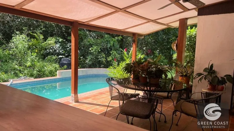25-Acre Jungle Sanctuary near Manuel Antonio with Main House, Guest Cottage & Pool — view 10, Dominical, Osa, Costa Rica