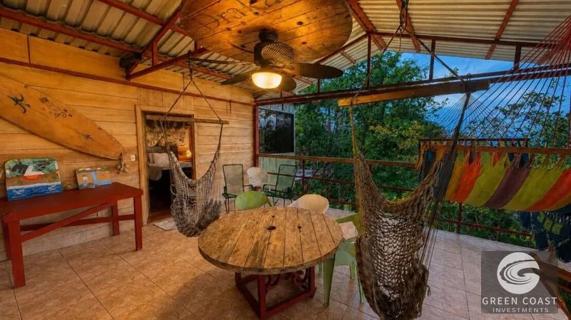 Arenal Volcano View Boho Home in El Castillo | 2-Bed Tropical Oasis — view 3, La Fortuna, San Carlos, Costa Rica