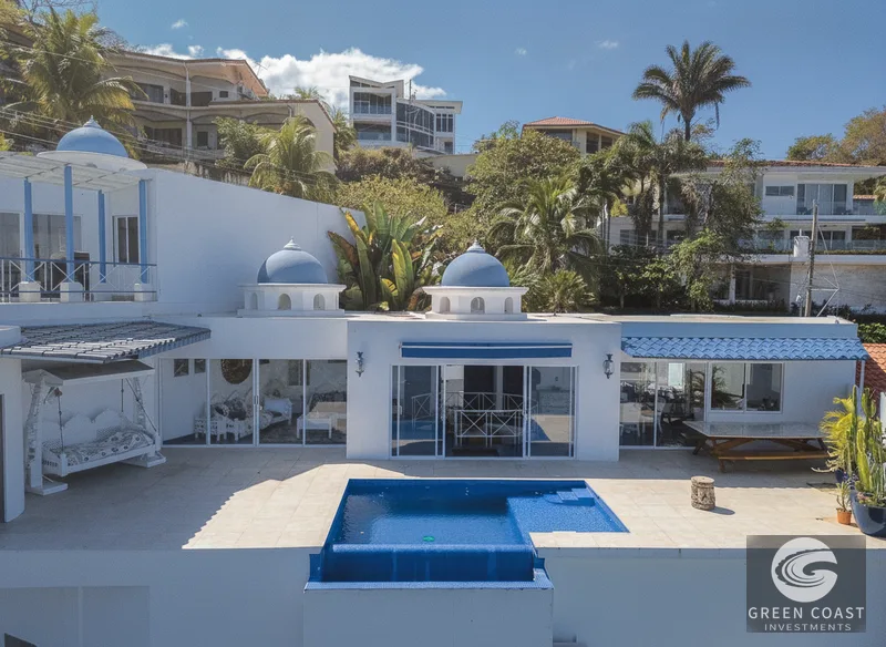 Luxury 4BR Oceanfront Villa with Infinity Pool in Exclusive Punta Leona — view 1, Jacó, Costa Rica