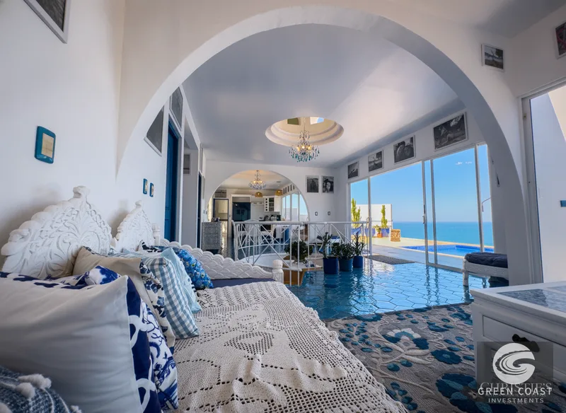 Luxury 4BR Oceanfront Villa with Infinity Pool in Exclusive Punta Leona — view 4, Jacó, Costa Rica