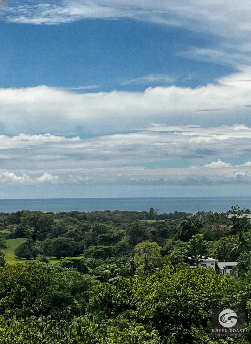 Luxury 1.25-Acre Ocean View Lot near Playa Hermosa with Majestic 90m Waterfall — view 12, Playa Hermosa, Garabito, Costa Rica
