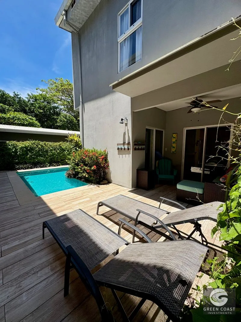 Luxury 2-Bed Furnished Townhome with Private Pool Access in Exclusive South Jaco — view 3, Jacó, Costa Rica