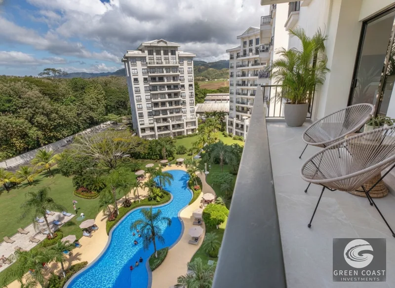 Luxury 2BR Jaco Bay Condo: Ocean Views, Pool & Gated Security — view 10, Jacó, Garabito, Costa Rica