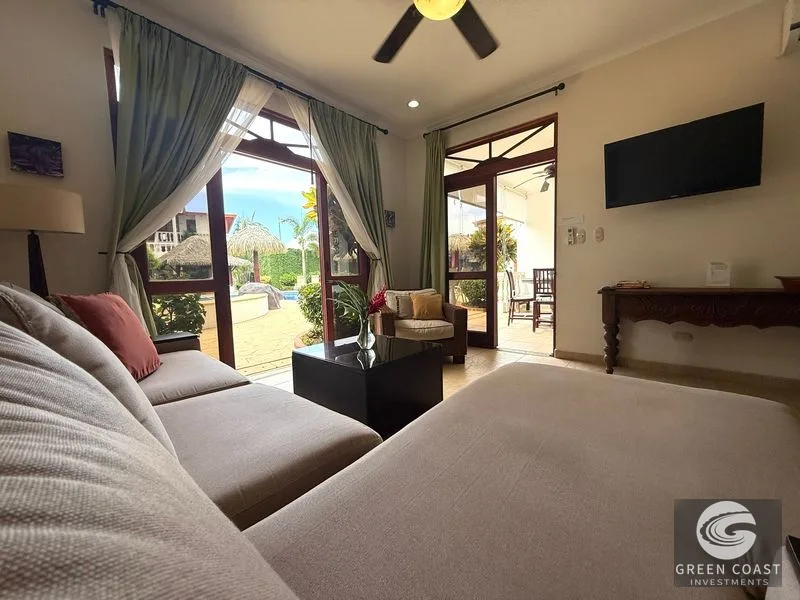 Furnished Beachfront Condo in Paloma Blanca | 2 Bed Poolside Investment in Jaco — view 5, Garabito, Costa Rica