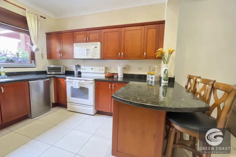 Luxury Ground-Floor Condo at Macaws Ocean Club: 2 Bed, 3 Bath Furnished Oasis in South Jaco Beach — view 6, Jacó, Costa Rica