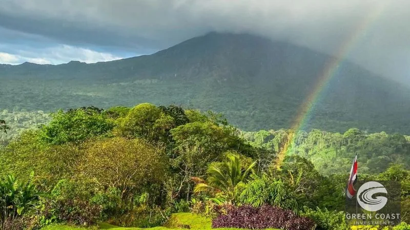 8-Bed Arenal Eco-Lodge with Volcano & Lake Views: Prime Expansion Land in El Castillo — view 4, La Fortuna, San Carlos, Costa Rica