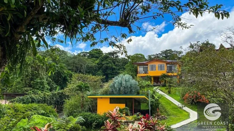 8-Bed Arenal Eco-Lodge with Volcano & Lake Views: Prime Expansion Land in El Castillo — view 5, La Fortuna, San Carlos, Costa Rica