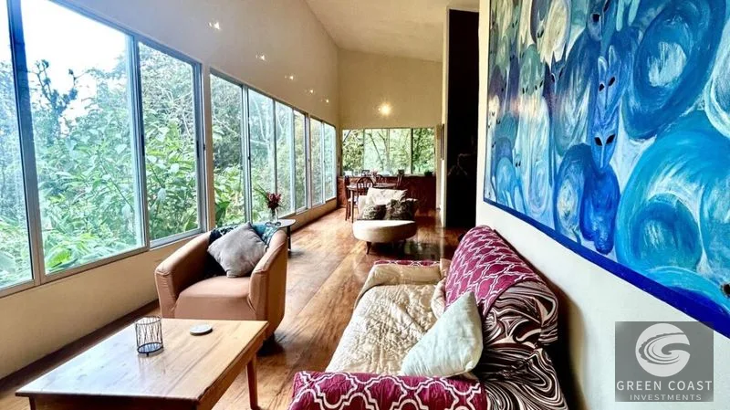 Charming 2-Bed Garden Villa with Loft on 1.2 Acres in Walkable Nuevo Arenal — view 3, Nuevo Arenal, Tilarán, Costa Rica