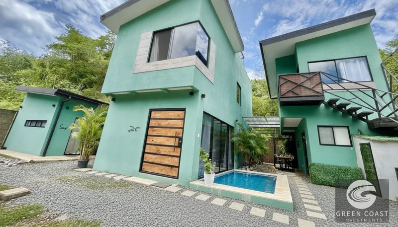Modern 5-Bed Jungle Villa & Studios with Pool Near Jaco Beach — view 1, Jacó, Costa Rica