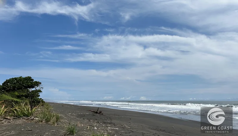 Ocean-View Lot Steps from Playa Hermosa | 1,541 m² with Utilities Ready — view 1, Hermosa, Garabito, Costa Rica