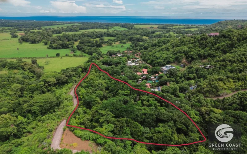 Ocean-View Lot Steps from Playa Hermosa | 1,541 m² with Utilities Ready — view 13, Hermosa, Garabito, Costa Rica