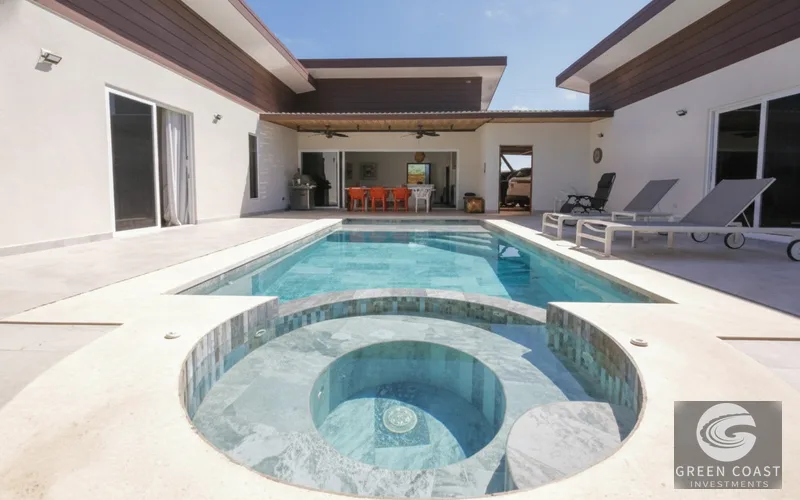 Modern Esterillos Villa with Private Pool, Mountain Views & Expansive Lot — view 7, Jacó, Costa Rica