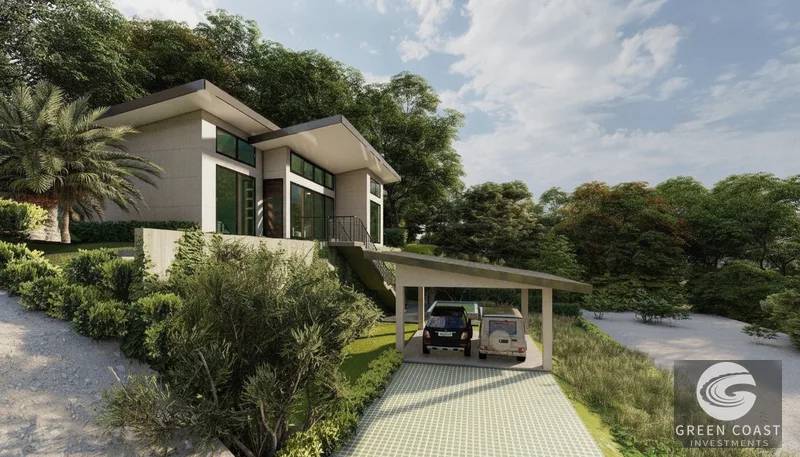 Modern Esterillos Villa with Private Pool, Mountain Views & Expansive Lot — view 13, Jacó, Costa Rica