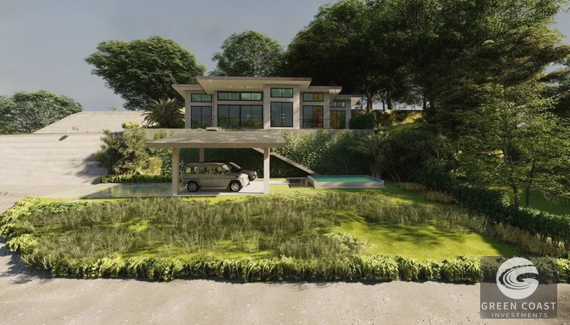 Modern Esterillos Villa with Private Pool, Mountain Views & Expansive Lot — view 14, Jacó, Costa Rica