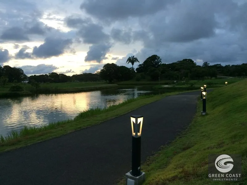Exclusive Lakefront Lot Steps from the Beach at Mistico, Playa Hermosa — view 4, Jaco, Garabito, Costa Rica