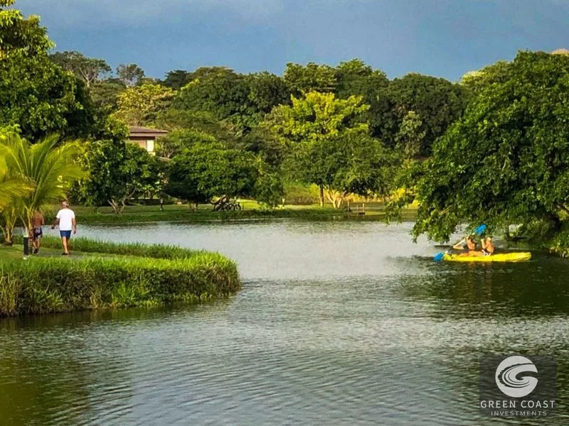 Exclusive Lakefront Lot at Mistico Beach Town, Playa Hermosa — view 1, Jaco, Garabito, Costa Rica