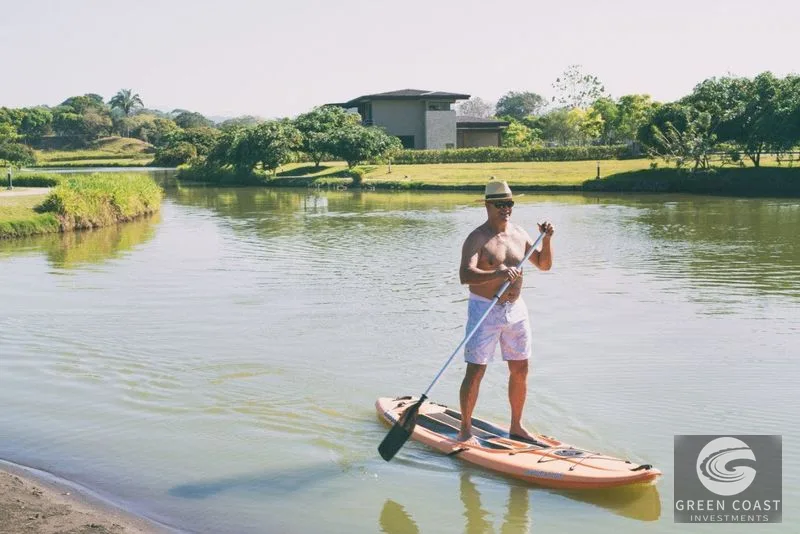 Exclusive Lakefront Lot at Mistico Beach Town, Playa Hermosa — view 3, Jaco, Garabito, Costa Rica