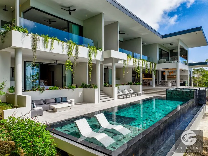 Luxury Ocean View Home in Escaleras Costa Rica | Acqua Blu Estate for Sale — view 1, Dominical, Dominical, Costa Rica