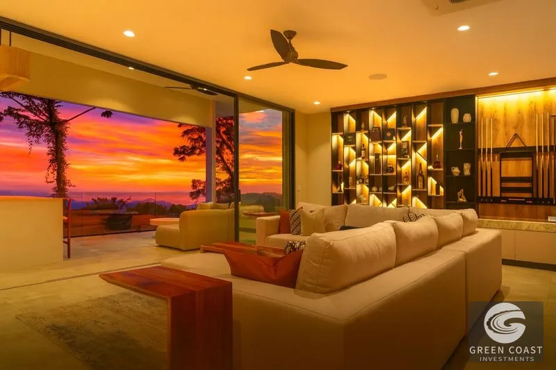 Luxury Ocean View Home in Escaleras Costa Rica | Acqua Blu Estate for Sale — view 3, Dominical, Dominical, Costa Rica