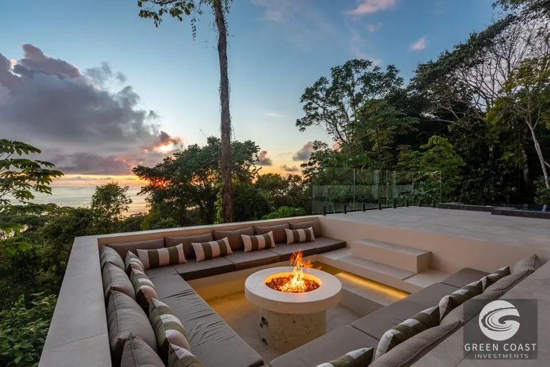 Luxury Ocean View Home in Escaleras Costa Rica | Acqua Blu Estate for Sale — view 4, Dominical, Dominical, Costa Rica